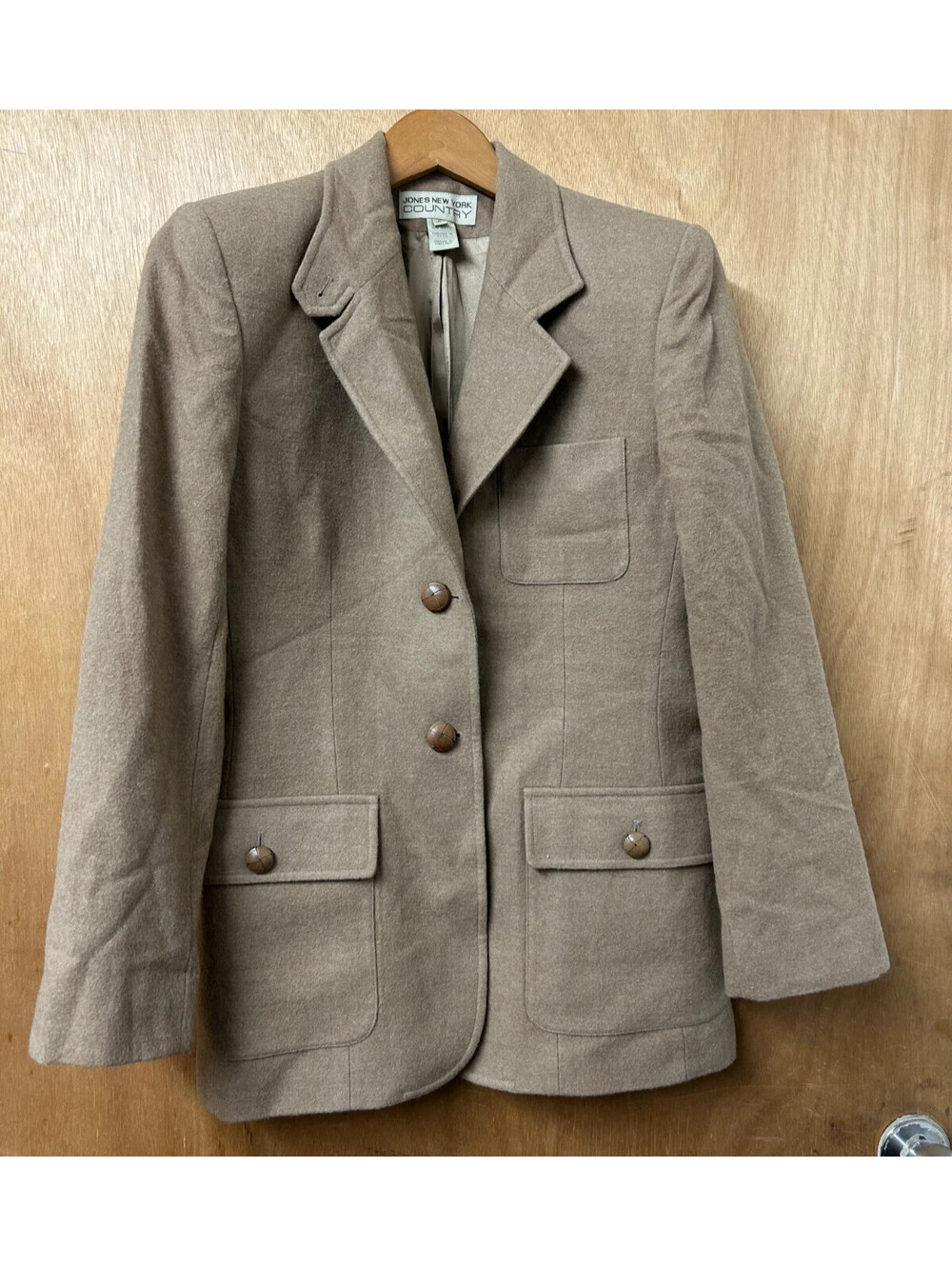 Jones New York Country Women's Size 8 Brown Blazer